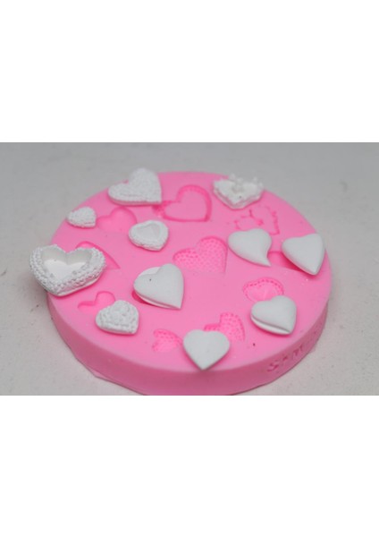 Çoklu Kalp Silikon Kalıbı