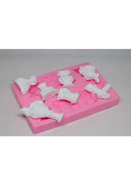 Saksı Vazo Set Silikon Kalıbı