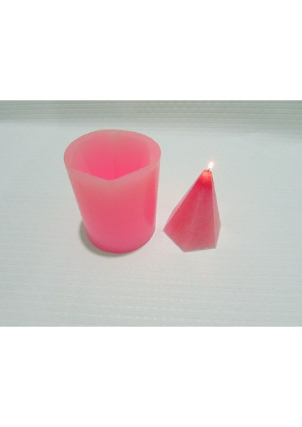 Piramit Mum Silikon Kalıbı fiyatları