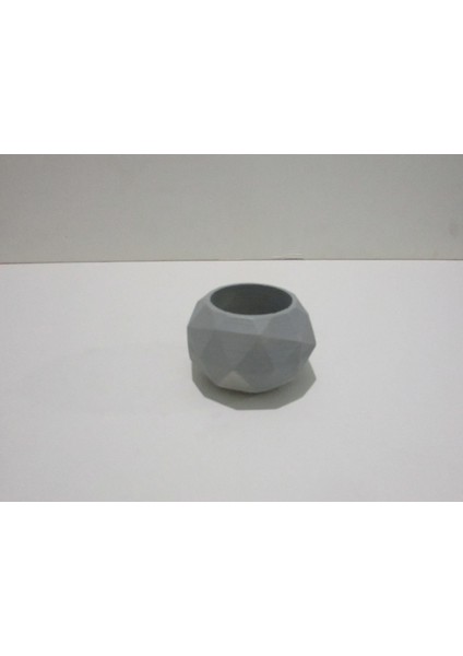 Geometrik Desen Saksı Silikon Kalıbı -3 (Mum, Kokulutaş , Sabun Kalıbı) fiyatları
