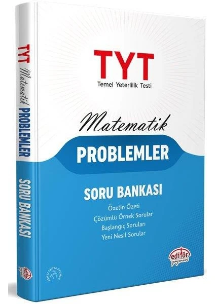 Editör Yayınları TYT Matematik Problemler Soru Bankası