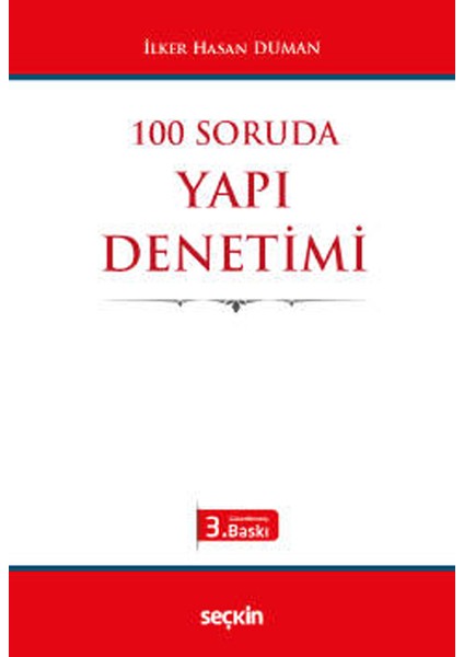 100 Soruda Yapı Denetimi - İlker Hasan Duman