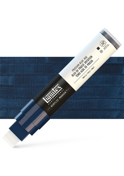 : Professional Akrilik Markör : Kesik Uç (15 Mm) : Prussian Blue Hue 320