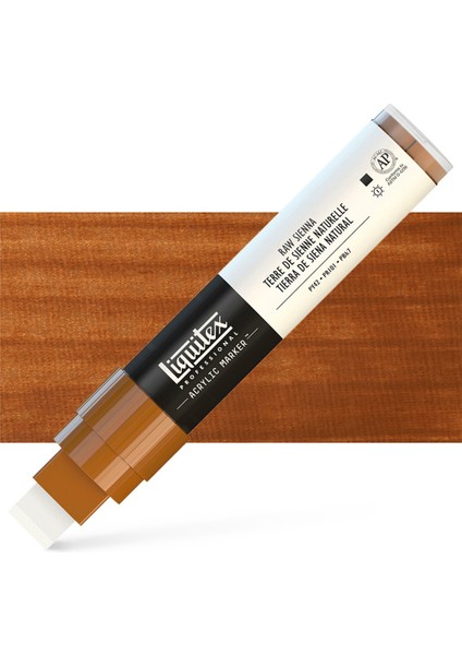 : Professional Akrilik Markör : Kesik Uç (15 Mm) : Raw Sienna 330