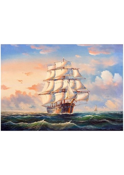 Keskin 34*49 500 Lü Yapboz Dalgadaki Gemi