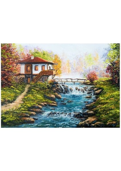 Keskin 34*49 500 Lü Yapboz Köy Evi