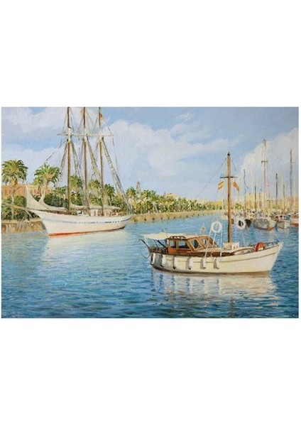 Keskin 34*49 500 Lü Yapboz Yat Limanı