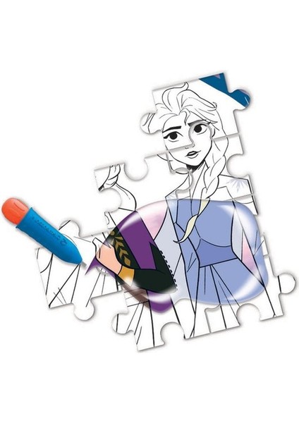 - 30 Parça Water Magic Frame Puzzle - Frozen 2 22705