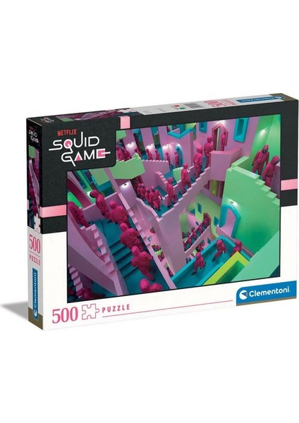 - 500 Parça Squid Game Yetişkin Puzzle 35130