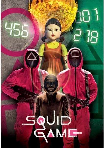 - 1000 Parça Squid Game Yetişkin Puzzle - 2 39693