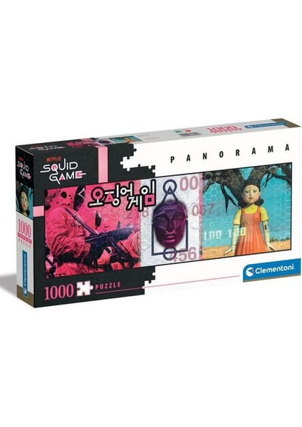 - 1000 Parça Squid Game Yetişkin Puzzle - Panorama 39694