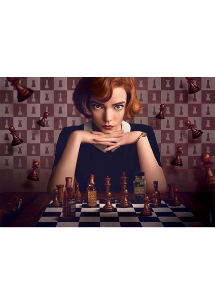 - 1000 Parça Queen's Gambit Yetişkin Puzzle - 1 39697