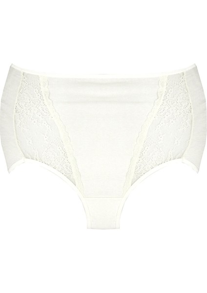 680 Dantelli Yüksel Bel Külot-Ekru modelleri