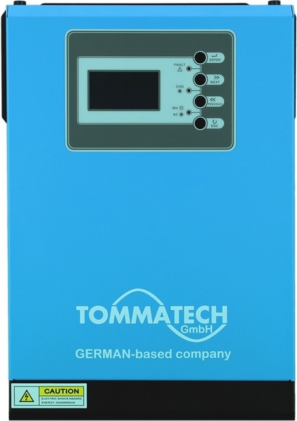 Tommatech new 1k 12V 1faz Akıllı Inverter Çevirici Invertör