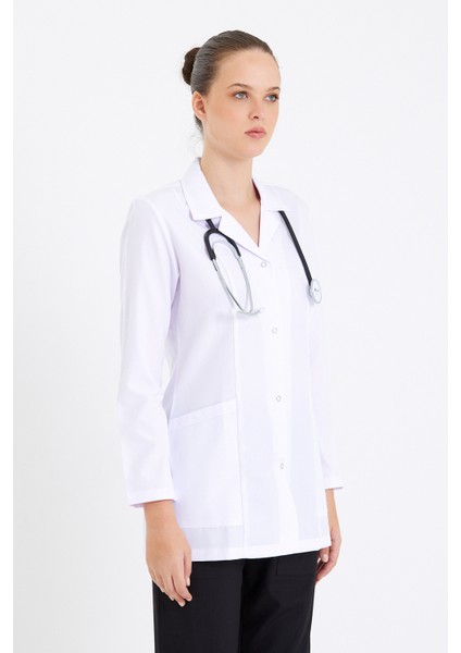 Klasik Yaka Laboratuvar Hemşire Eczacı Öğretmen Doktor Stajyer Öğrenci Önlüğü modelleri