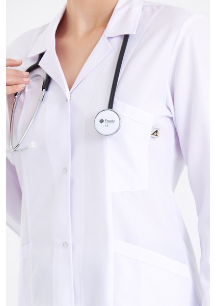 Klasik Yaka Laboratuvar Hemşire Eczacı Öğretmen Doktor Stajyer Öğrenci Önlüğü