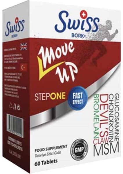 Move Up Step One 60 Tablet Glukozamin Msm