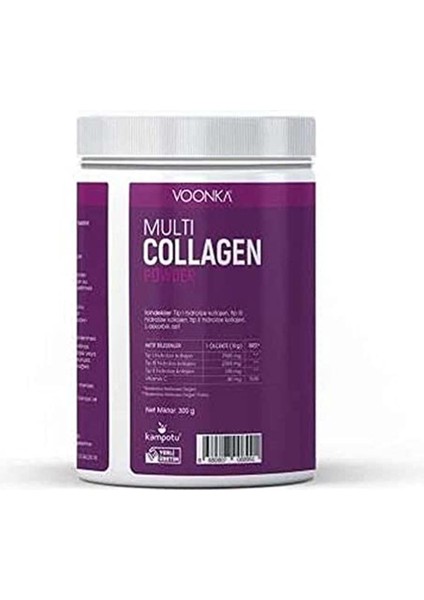Multi Collagen Powder 300 Gr 1 Paket(1 X 1 Stück) modelleri