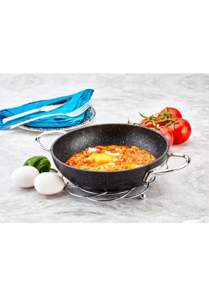 6016 Sina 20 cm Sahan Tel Siyah