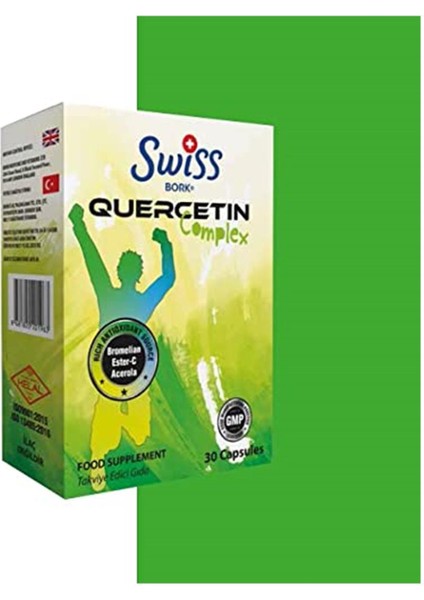 Quercetin Complex 500 Mg 30 Kapsül