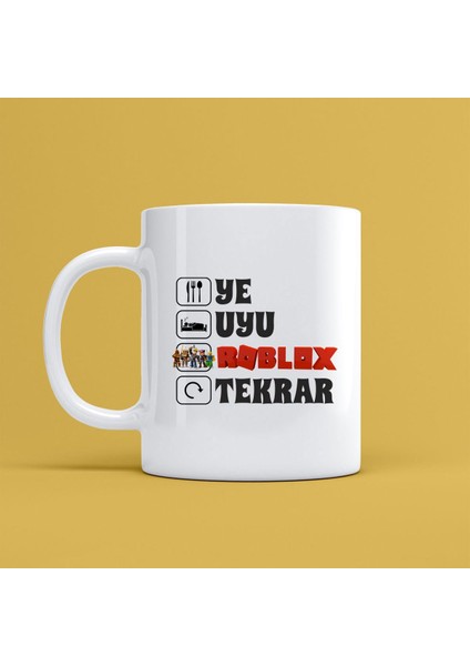 Roblox Tasarımlı Kupa Bardak Mr-04