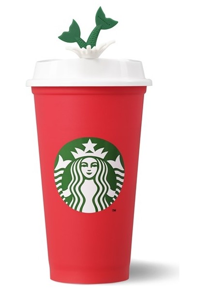 Starbucks® Reusable Kuyruk Şekilli Bardak Tıkacı - 11137682