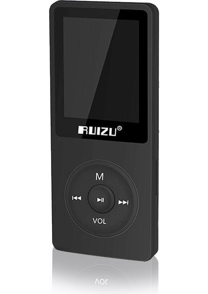 X02 Ultra Ince Mp3 Çalar 8gb Fm Radyo Siyah