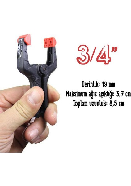 Çamaşır Mandalı Kuvvetli Iz Yapmayan Havlu Mandalı ( 5 Adet )