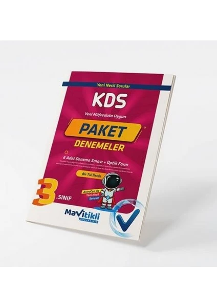 Mavitikli Yayıncılık 3. Sınıf Paket Deneme 6'lı