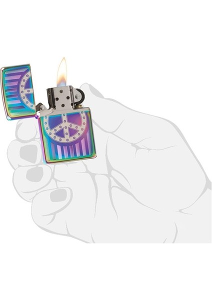 Çakmak Rivet Peace Sign 29435-000004