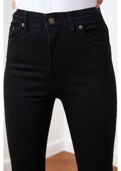 Renk Vermez Siyah Extra Skinny Jeans Kot Pantolon (Toparlayıcı) modelleri