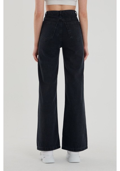 Yüksek Bel 90's Wide Leg Jeans