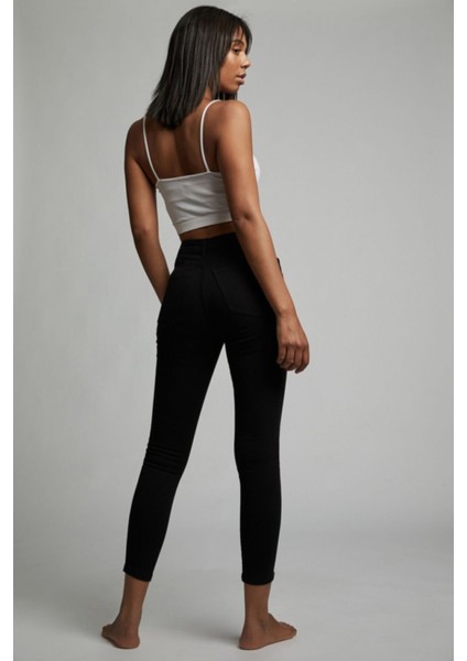 Perla Solmayan Siyah Süper Skinny Toparlayıcı Kot Pantolon fiyatları