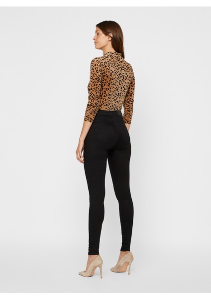 Siyah Extra Skinny Jeans Kot Pantolon (Solmayan Kumaş) indirimleri