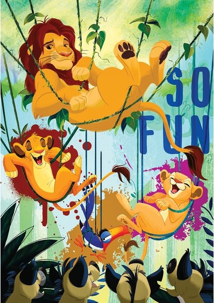 Ks Puzzle 50 Parça Lion King Aslan Kral