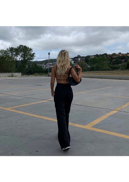 Yüksek Bel 90's Wide Leg Jeans