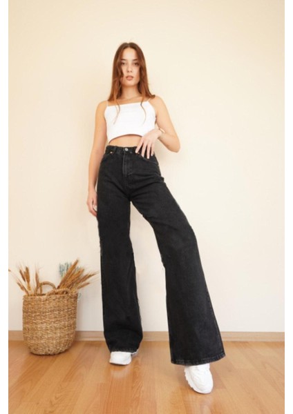 Yüksek Bel 90's Wide Leg Jeans modelleri