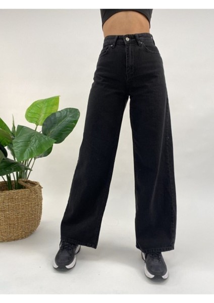 Yüksek Bel 90's Wide Leg Jeans