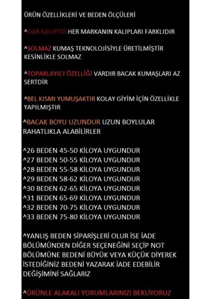 Siyah Dar Paça Solmayan Yüksek Bel Jean Pantolon