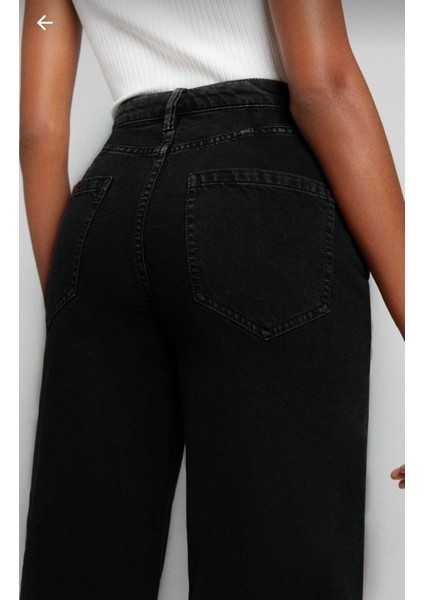 Yüksek Bel 90's Wide Leg Jeans indirimleri