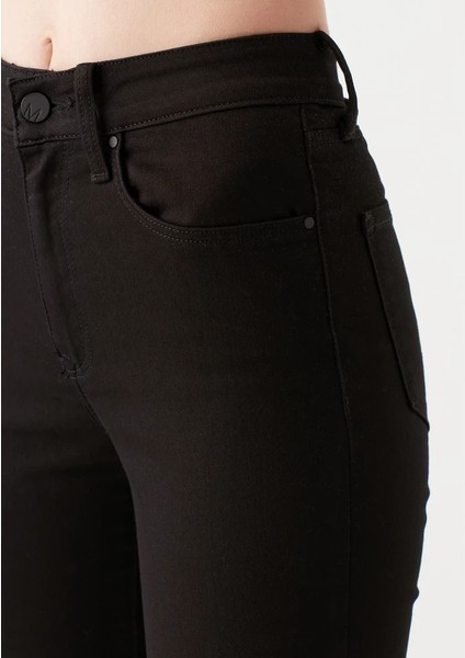 Renk Vermez Siyah Extra Skinny Jeans Kot Pantolon (Kapkara) indirimleri