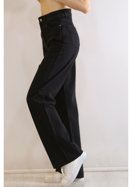 Cep Detaylı Yüksek Bel 90's Wide Leg Jeans fiyatları