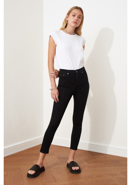 Renk Vermez Siyah Extra Skinny Jeans Kot Pantolon (Toparlayıcı) fiyatları