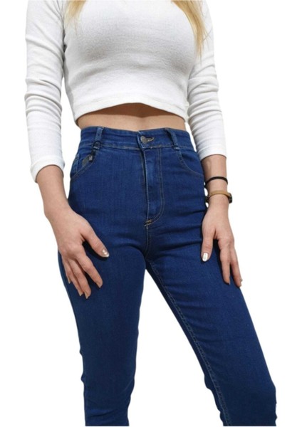 Koyu Mavi Süper Skinny Toparlayıcı Jean Kot Pantolon modelleri