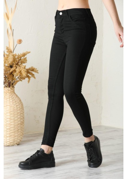 Kadın Siyah Skinny Jean Pantolon S.i.m.s.iy.a.h. fiyatları