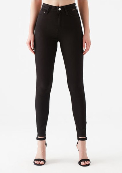 Ramrod Jeans Sementa Kadın Siyah Kot Pantolon (Toparlayıcı) modelleri