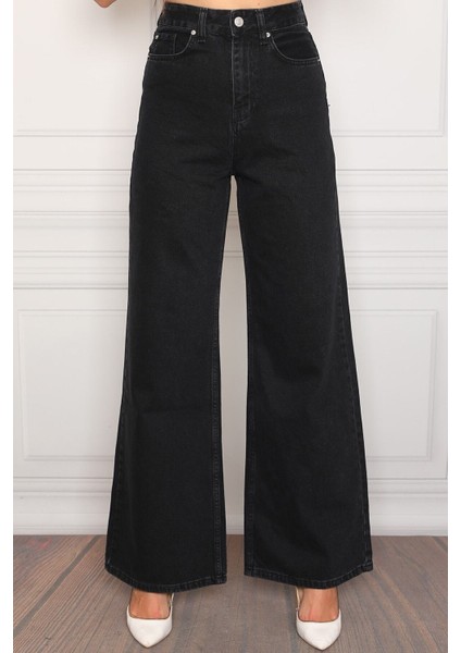 Yüksek Bel 90's Wide Leg Jeans indirimleri