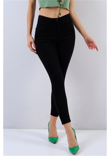 Özel Tasarım, Full Likralı, Yüksek Bel, Vücudu Saran, Toparlayıcı, Solmaz, Dar Paça Kot Pantolon modelleri