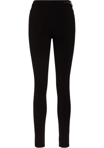 Siyah Süper Skinny Jeans Kot Pantolon (Kömür Karası) indirimleri