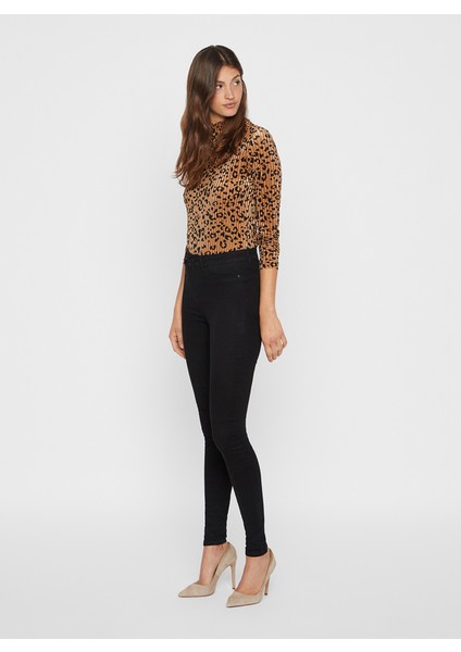 Siyah Süper Skinny Jeans Kot Pantolon (Toparlayıcı) fiyatları
